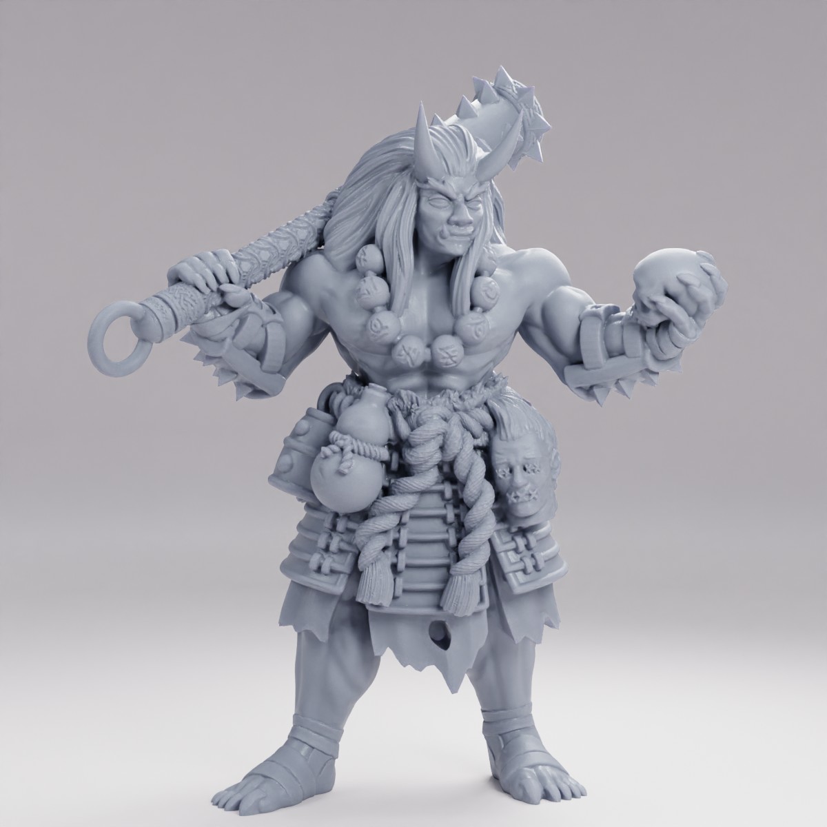 Hot Goblin. 鬼の首狩り - TTRPGミニチュア | Hot Goblin